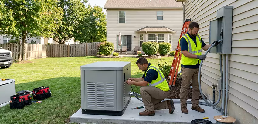 Generator Installation In La Vergne