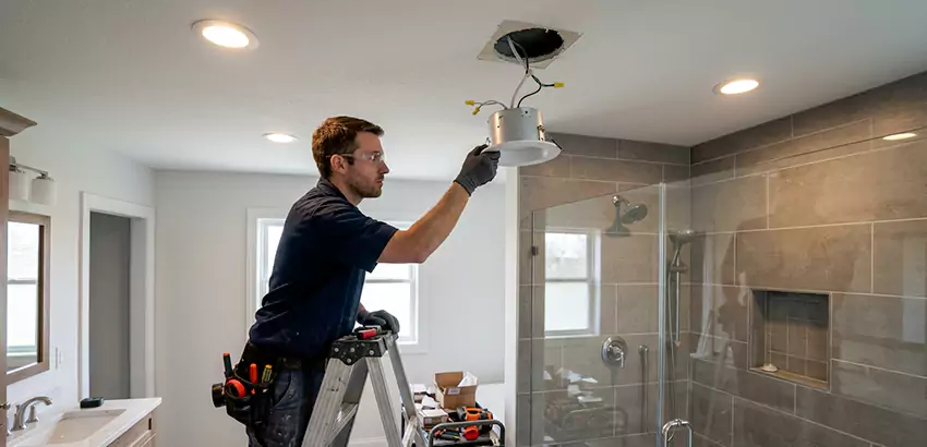 Bathroom and Shower Recessed Lighting Installation in La Vergne