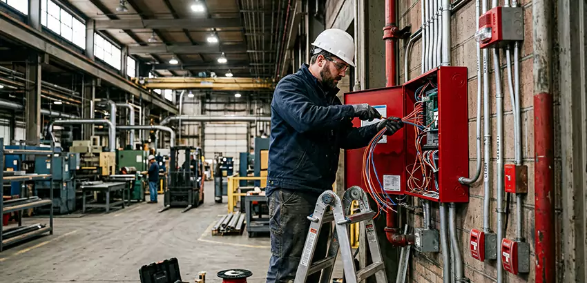 Industrial Fire Alarm Installation in La Vergne